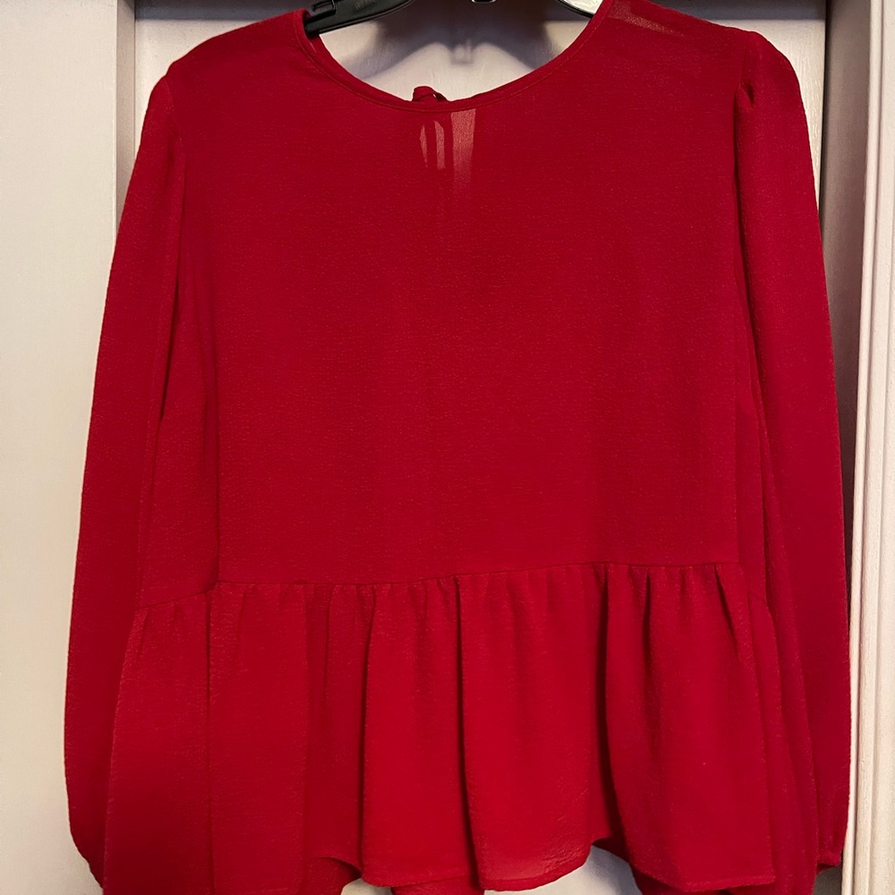 EXPRESS Red Blouse